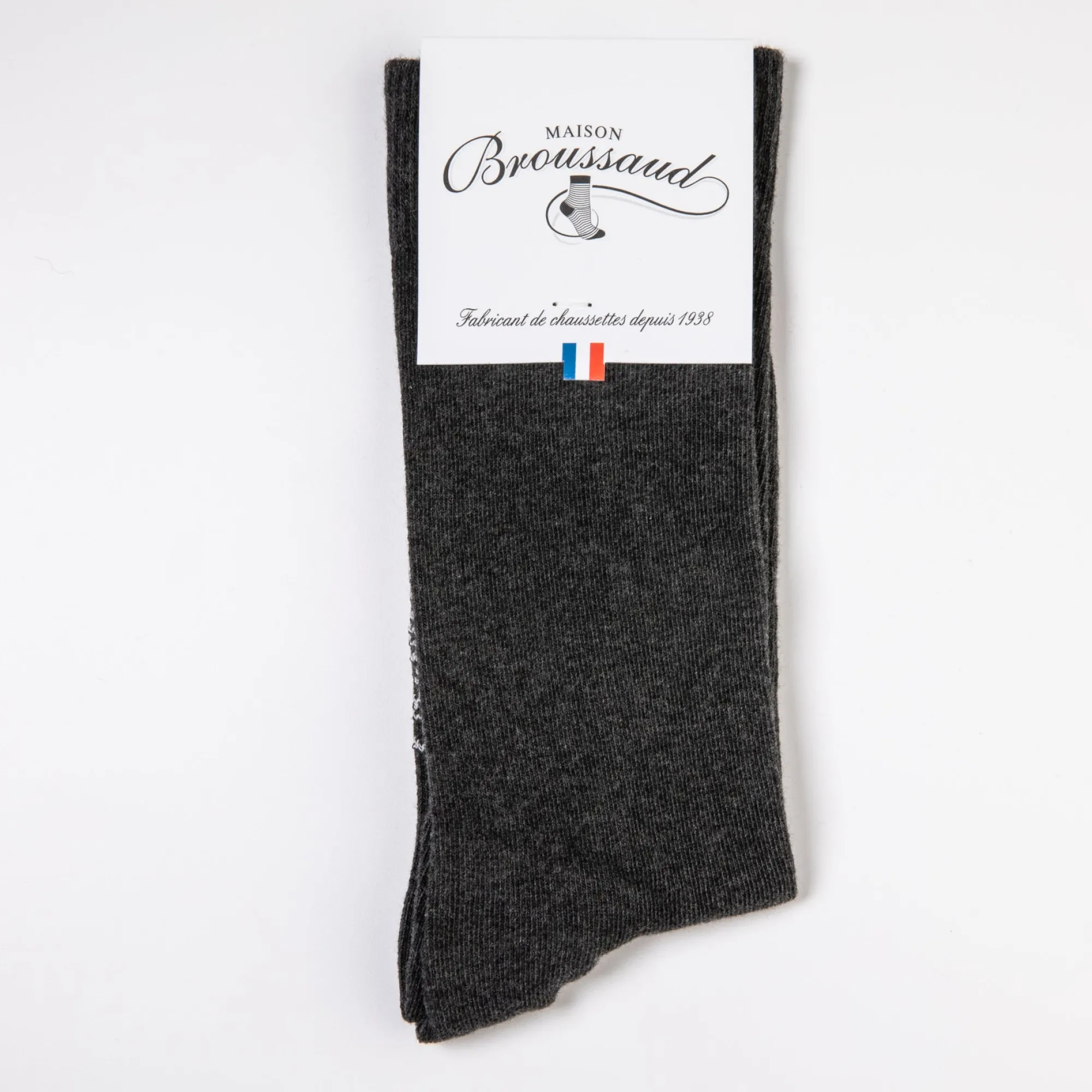 Unies | Chaussettes<Maison Broussaud Chaussettes unies ANTHRACITE