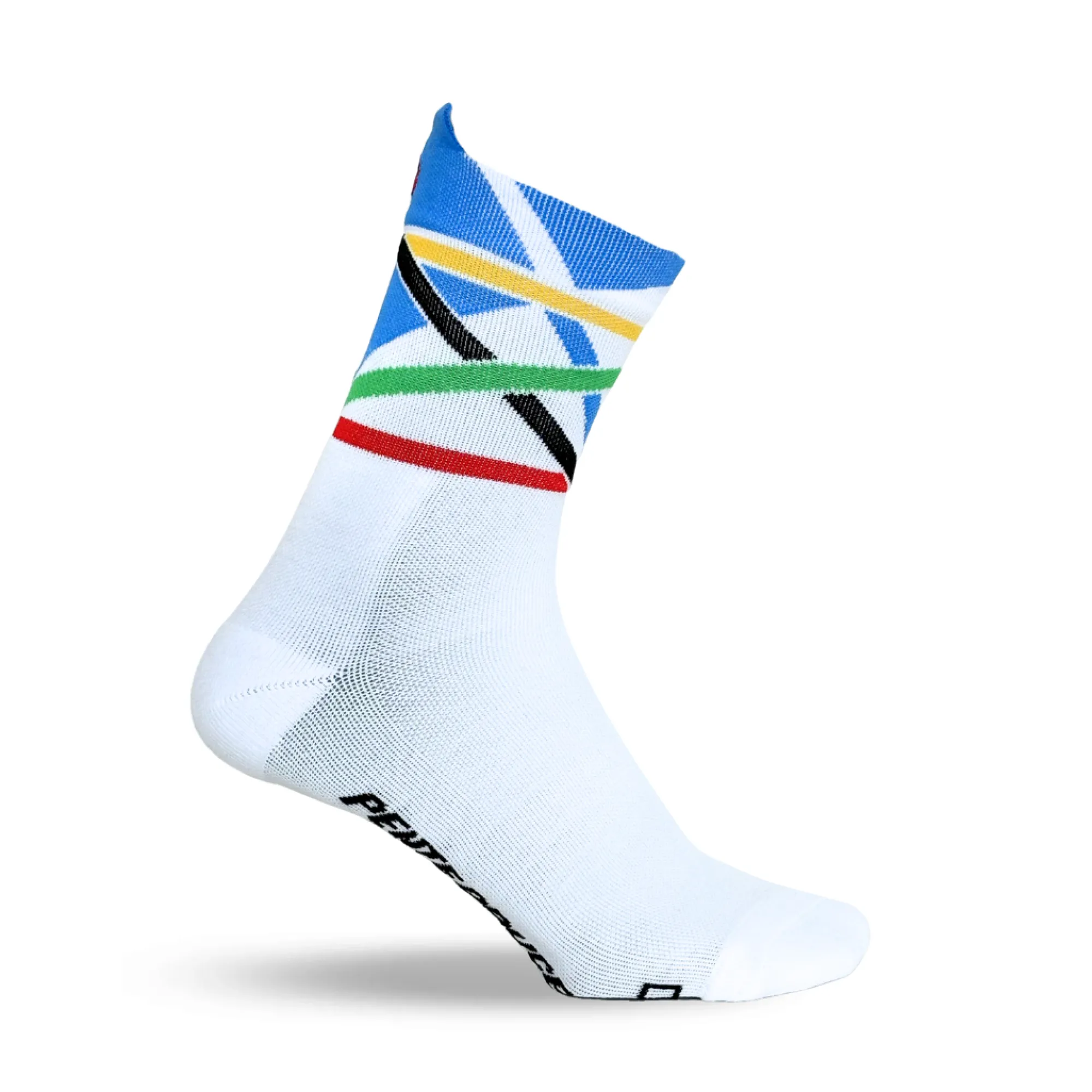 Chaussettes | Sports<Maison Broussaud La Championne Running Pente Douce x BLANC/MULTICO