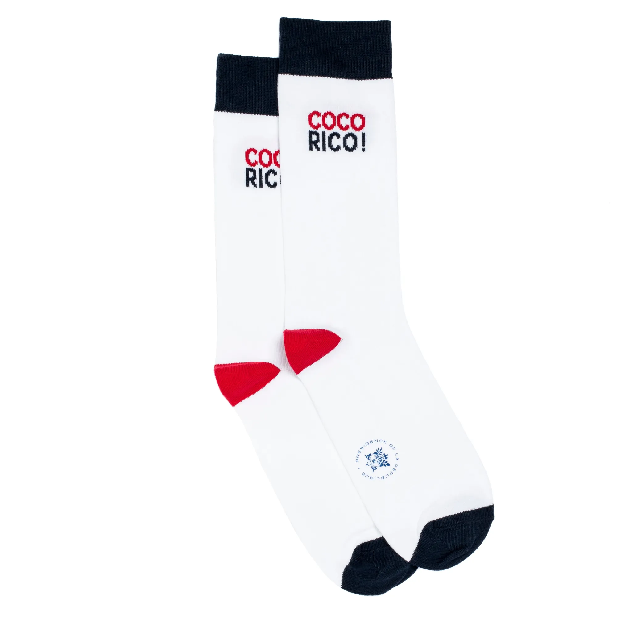 Chaussettes | Fantaisies<Maison Broussaud Les Cocorico - Elysée x BLANC